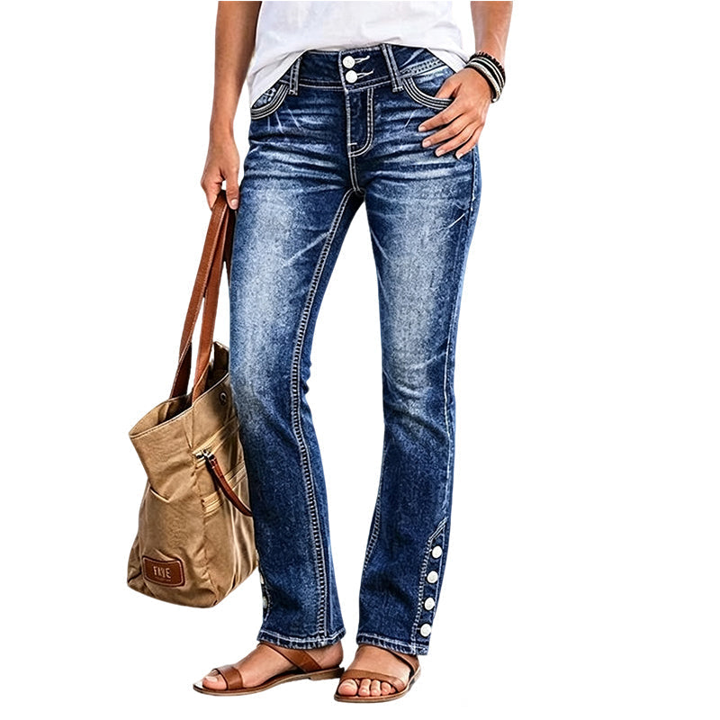 Solanique - Figurformende High-Stretch-Jeans