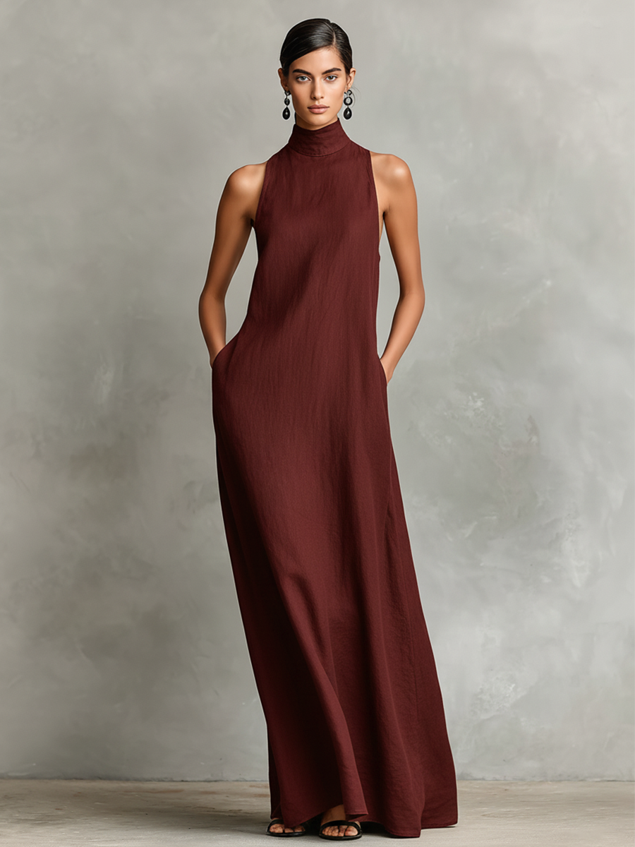 Tabitha - Premium-Maxikleid aus Leinen