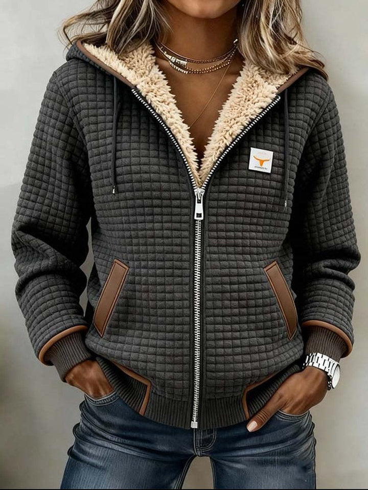 Aisling - Steppjacke mit Kapuze
