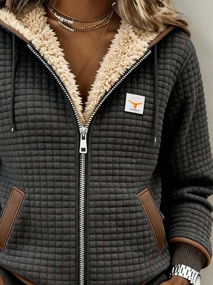 Aisling - Steppjacke mit Kapuze
