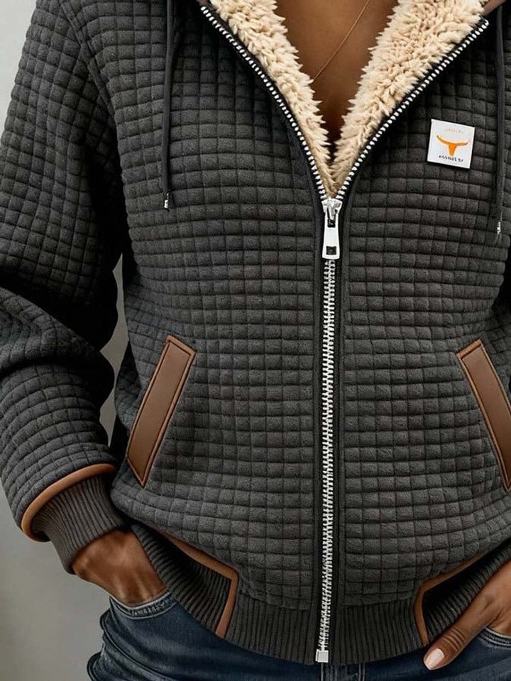 Aisling - Steppjacke mit Kapuze