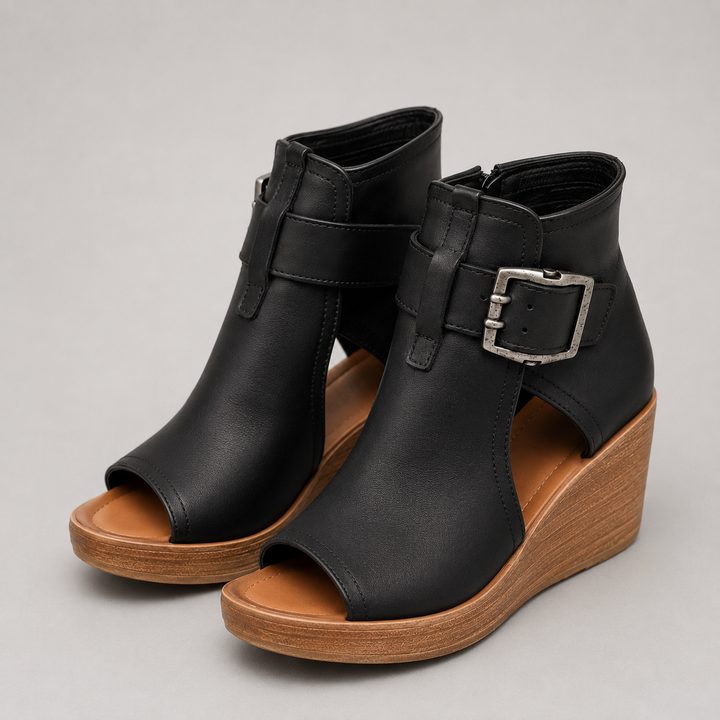 Fayre - Gepolsterte Keilabsatz-Stiefeletten